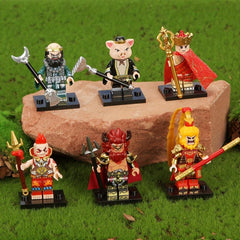 Monks & Monster Minifigures Building Blocks Toys