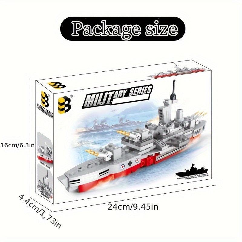 Military Series Carrier Puzzle Building Blocks Toy Gift