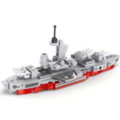 Military Series Carrier Puzzle Building Blocks Toy Gift