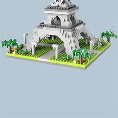 DIY Eiffel Tower Model Building Blocks Toy for Children