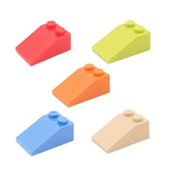 30pcs Building Blocks 2x3 Roof Slope Tiles Basic Parts Slope 33 3 X 2
