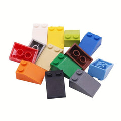 30pcs Building Blocks 2x3 Roof Slope Tiles Basic Parts Slope 33 3 X 2