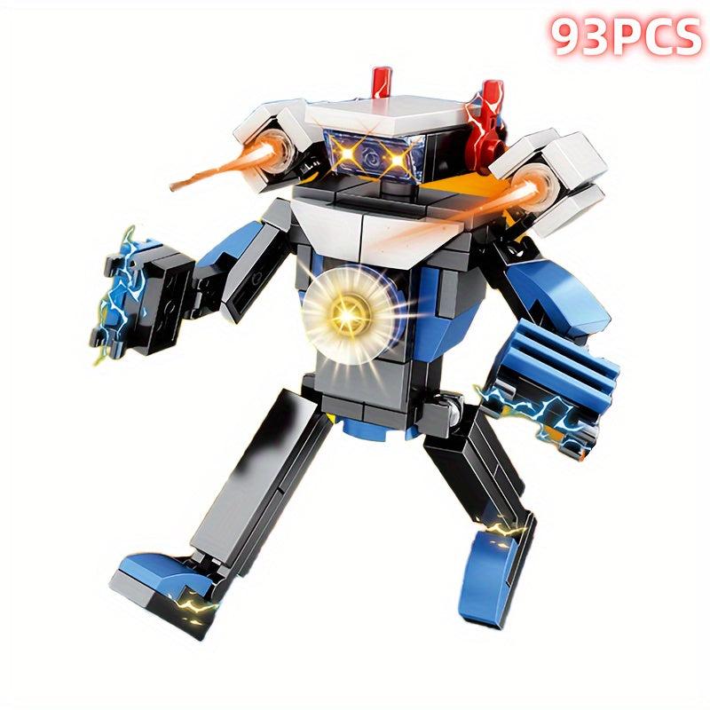 Surveillance Man Sound Man Toilet Stereo TV Monitor Building Blocks