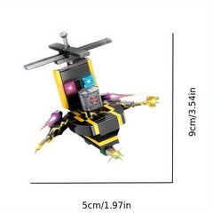 Surveillance Man Sound Man Toilet Stereo TV Monitor Building Blocks