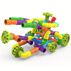 Early Ed DIY Water Pipe Splicing Building Blocks Toys