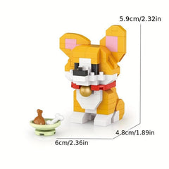 Animal Pet Model Assembly Toys Creative Desktop Ornaments