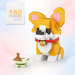 Animal Pet Model Assembly Toys Creative Desktop Ornaments