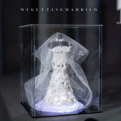 DIY Fishtail Wedding Dress Construction Set