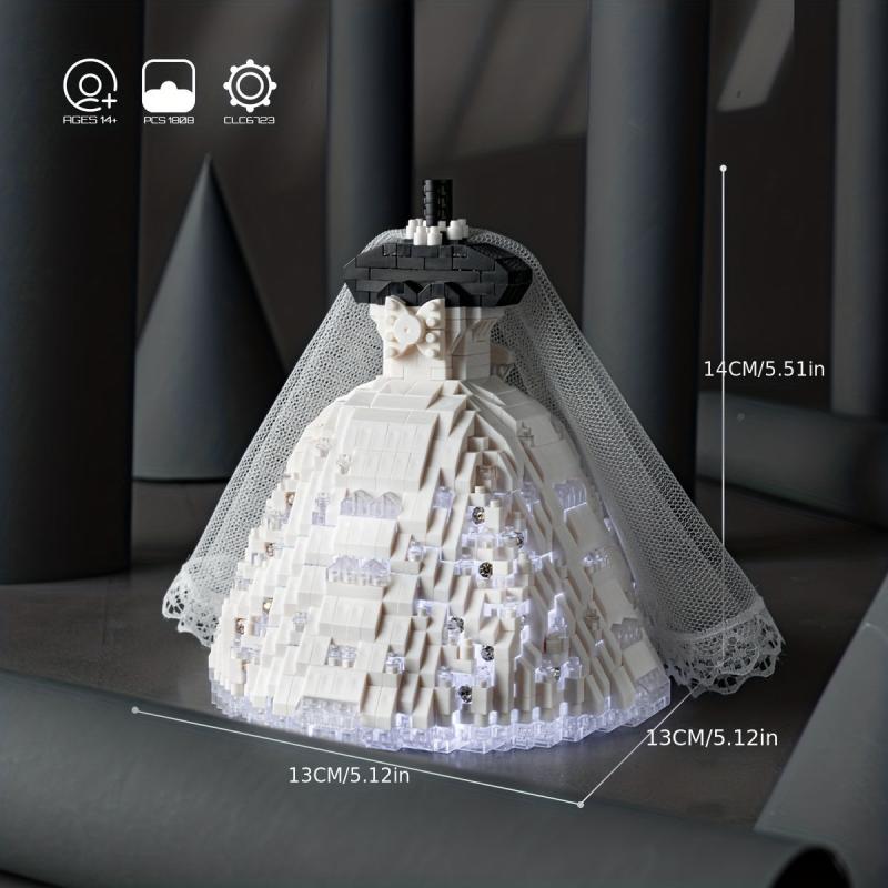 DIY Fishtail Wedding Dress Construction Set