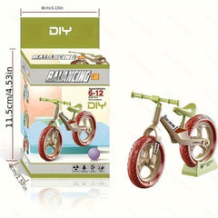 Assembly Car Balance Car Mini Bicycle Children's Handheld Toy