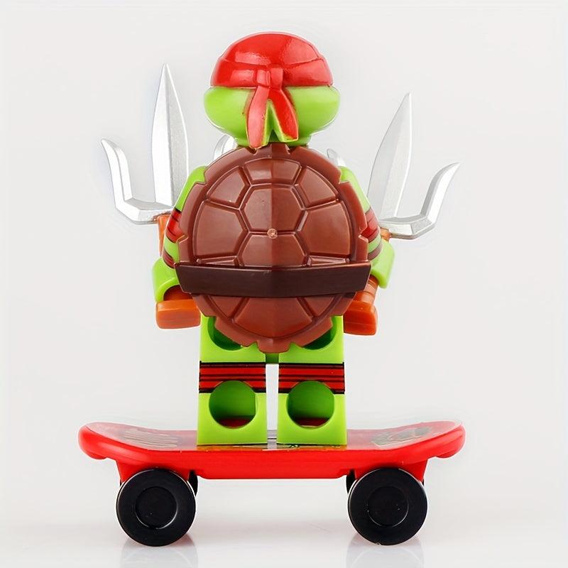 4pcs Anime TV Series Character Toys Building Block Toys