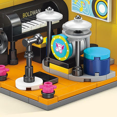 Musician Room Building Blocks DIY Mini Indoor Model