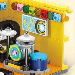 Musician Room Building Blocks DIY Mini Indoor Model
