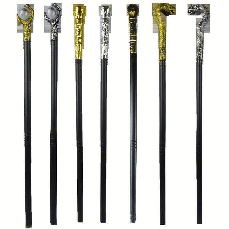 Snake Head Ball Scepter Costume Magic Wand Halloween Weapons
