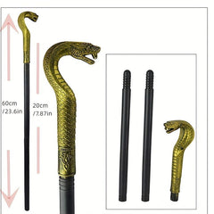Snake Head Ball Scepter Costume Magic Wand Halloween Weapons