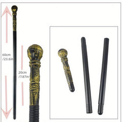 Snake Head Ball Scepter Costume Magic Wand Halloween Weapons
