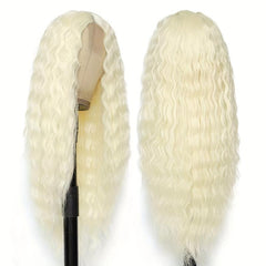 Long Curly Fluffy Wig for Daily Party Decors Photography Props