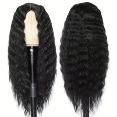 Long Curly Fluffy Wig for Daily Party Decors Photography Props