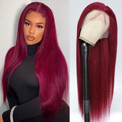 66cm Long Straight Wig for Women - Synthetic Hair - Cosplay Party Halloween