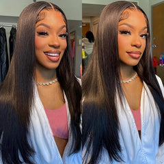66cm Long Straight Wig for Women - Synthetic Hair - Cosplay Party Halloween