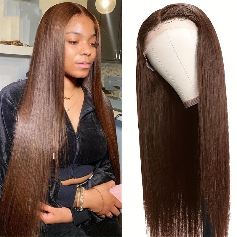 66cm Long Straight Wig for Women - Synthetic Hair - Cosplay Party Halloween