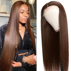 66cm Long Straight Wig for Women - Synthetic Hair - Cosplay Party Halloween