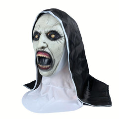 Scary Halloween Ghost Face Latex Head Cover for Men