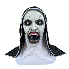 Scary Halloween Ghost Face Latex Head Cover for Men
