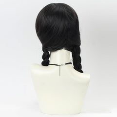 Cosplay Double Ponytail Twist Braid Synthetic Wig