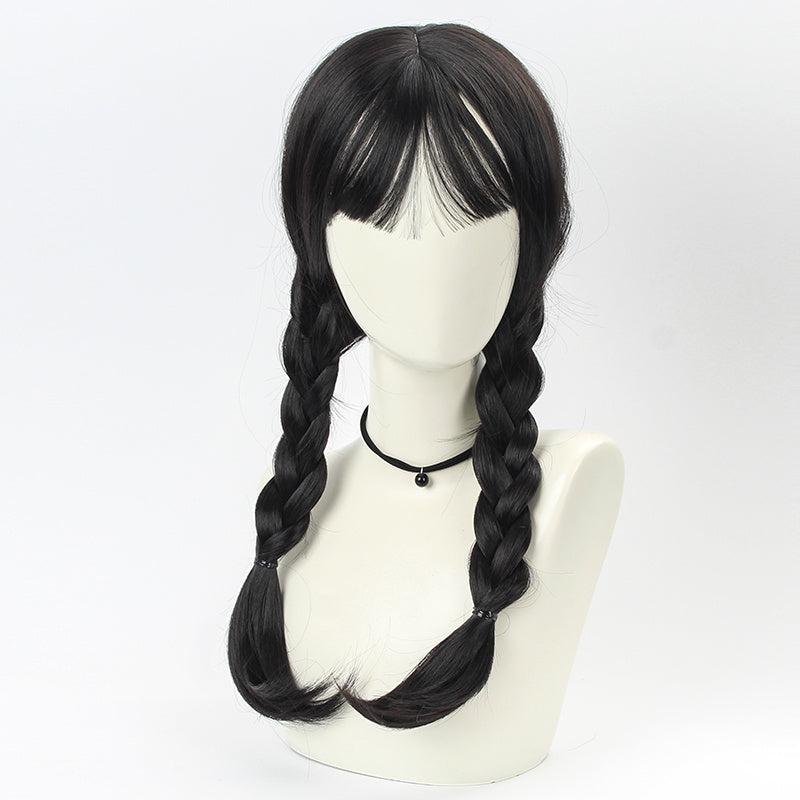 Cosplay Double Ponytail Twist Braid Synthetic Wig