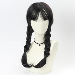 Cosplay Double Ponytail Twist Braid Synthetic Wig