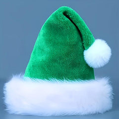 1pc 4 Colors Fluffy Christmas Hat Halloween Cosplay Costume Props