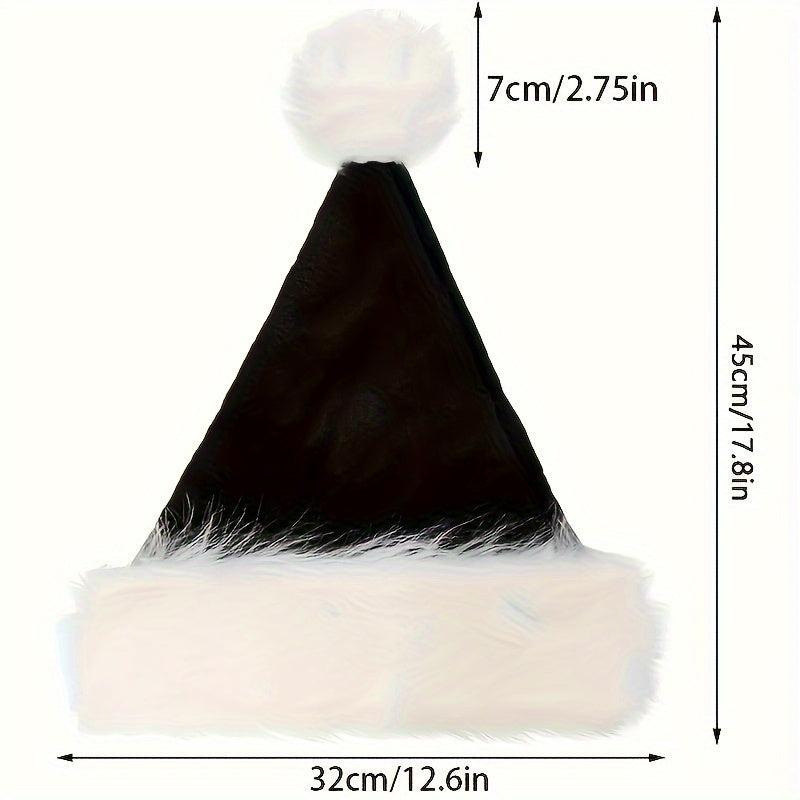 1pc 4 Colors Fluffy Christmas Hat Halloween Cosplay Costume Props