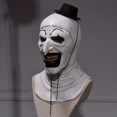 Halloween Clown Mask Creepy Demon Evil Latex Mask Masquerade Party Costume Props