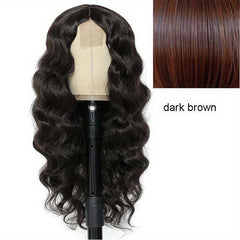 Heat Resistant Long Wavy Wig - Long Curly Wig For Daily Party Use