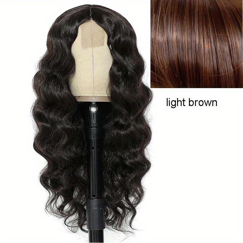 Heat Resistant Long Wavy Wig - Long Curly Wig For Daily Party Use