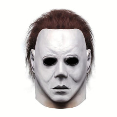Halloween Horror Costume Men's Mask Masquerade Party Prop Latex Full Face Mask