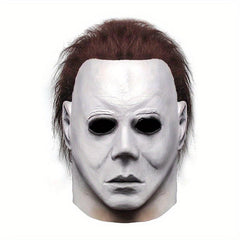 Halloween Horror Costume Men's Mask Masquerade Party Prop Latex Full Face Mask
