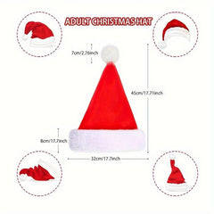 1pc Thickened Warm Christmas Hat Long Fluffy Halloween Cosplay Costume Props