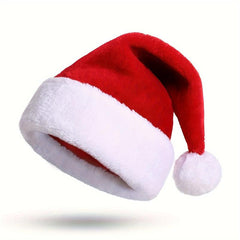 1pc Thickened Warm Christmas Hat Long Fluffy Halloween Cosplay Costume Props