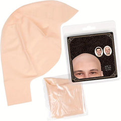 Latex Bald Wig Cap for Men Halloween Makeup