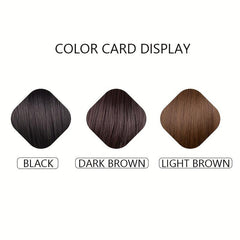 Natural Fluffy Short Wig with Straight Bang - Synthetic Fiber Wig