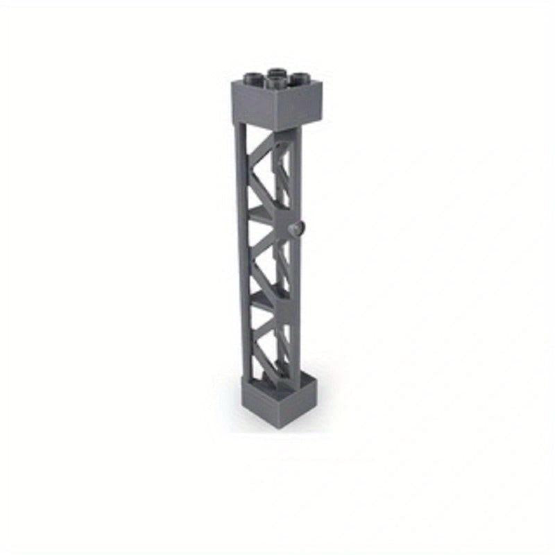 4pcs Small Building Block Compatible With 58827 Parts, Train Track Support