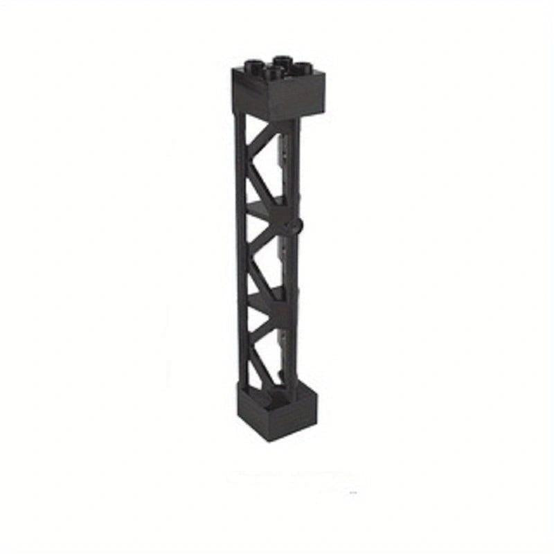 4pcs Small Building Block Compatible With 58827 Parts, Train Track Support