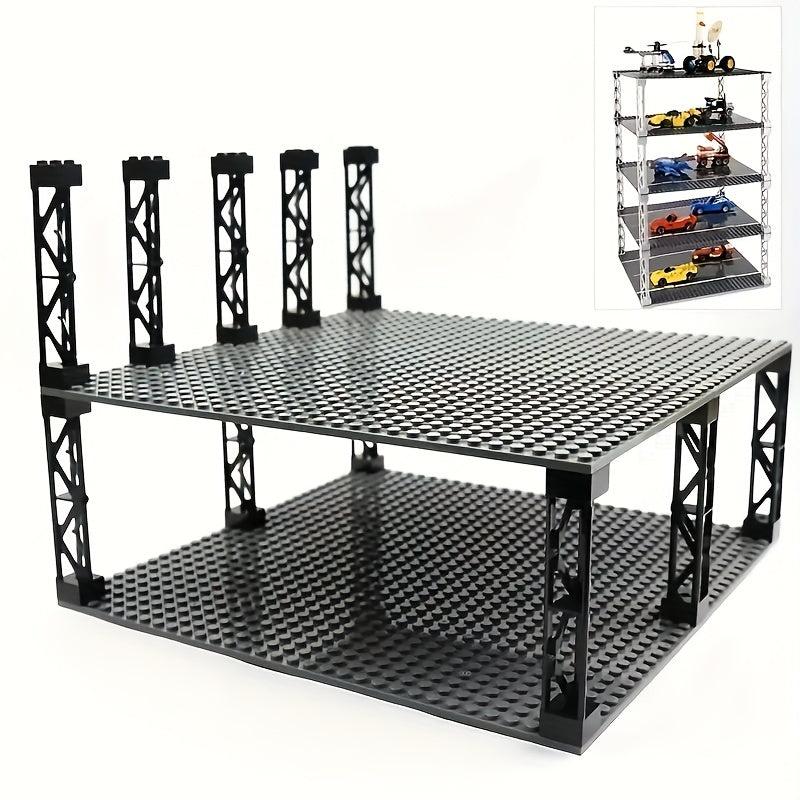 4pcs Small Building Block Compatible With 58827 Parts, Train Track Support