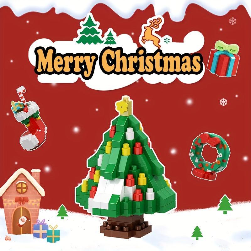 Christmas Building Blocks Assembled Toy For Boys And Girls