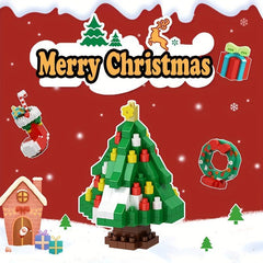 Christmas Building Blocks Assembled Toy For Boys And Girls