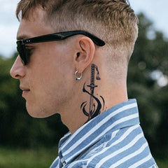 Waterproof Ink Katana Herbal Tattoo Stickers