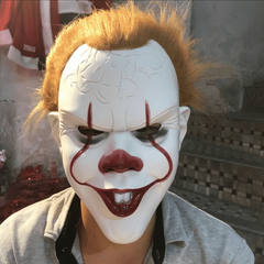 Horror Clown Mask Halloween Cosplay