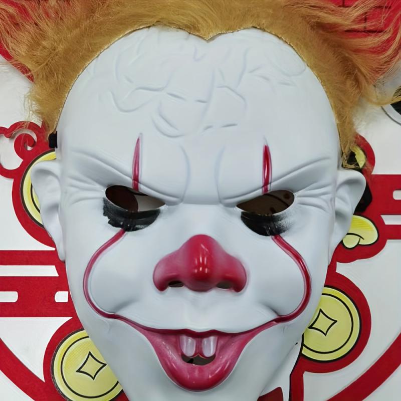 Horror Clown Mask Halloween Cosplay